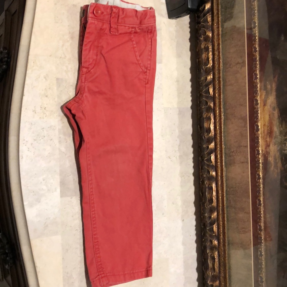 Baby Gap trouser pants Rustic red size 3
